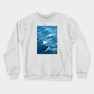 Ocean Waves Landscape Crewneck Sweatshirt